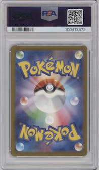 Charizard ex from the 2023 Pokemon SV JPN set graded by PSA and given an overall grade of 10.