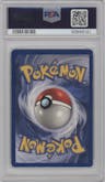 Venusaur from the 1999 Pokemon set graded by PSA and given an overall grade of 4.