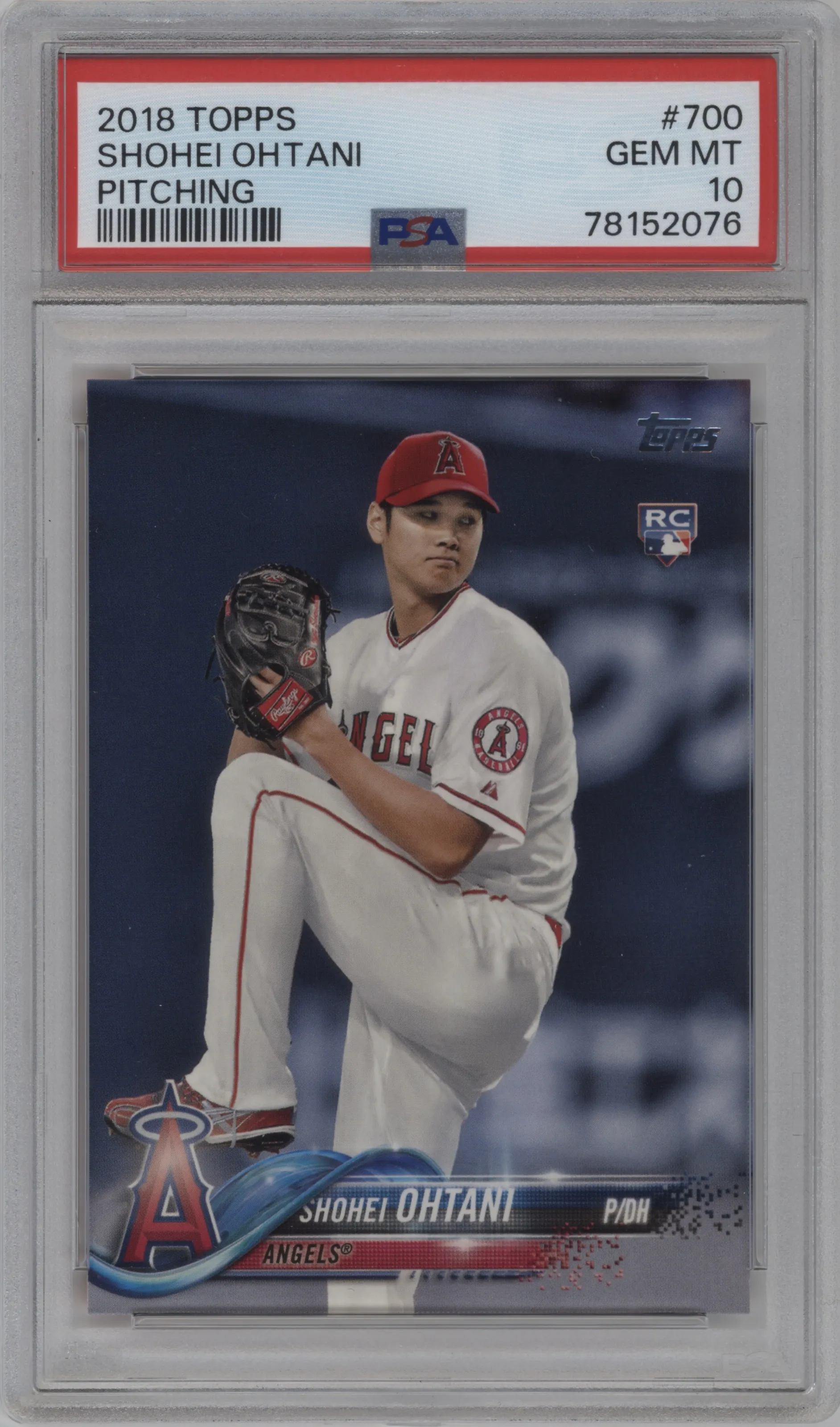 2018 Topps Series 2 Shohei Ohtani PSA 10