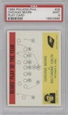 Bears Play of the Year from the 1964 Philadelphia set graded by PSA and given an overall grade of 9.