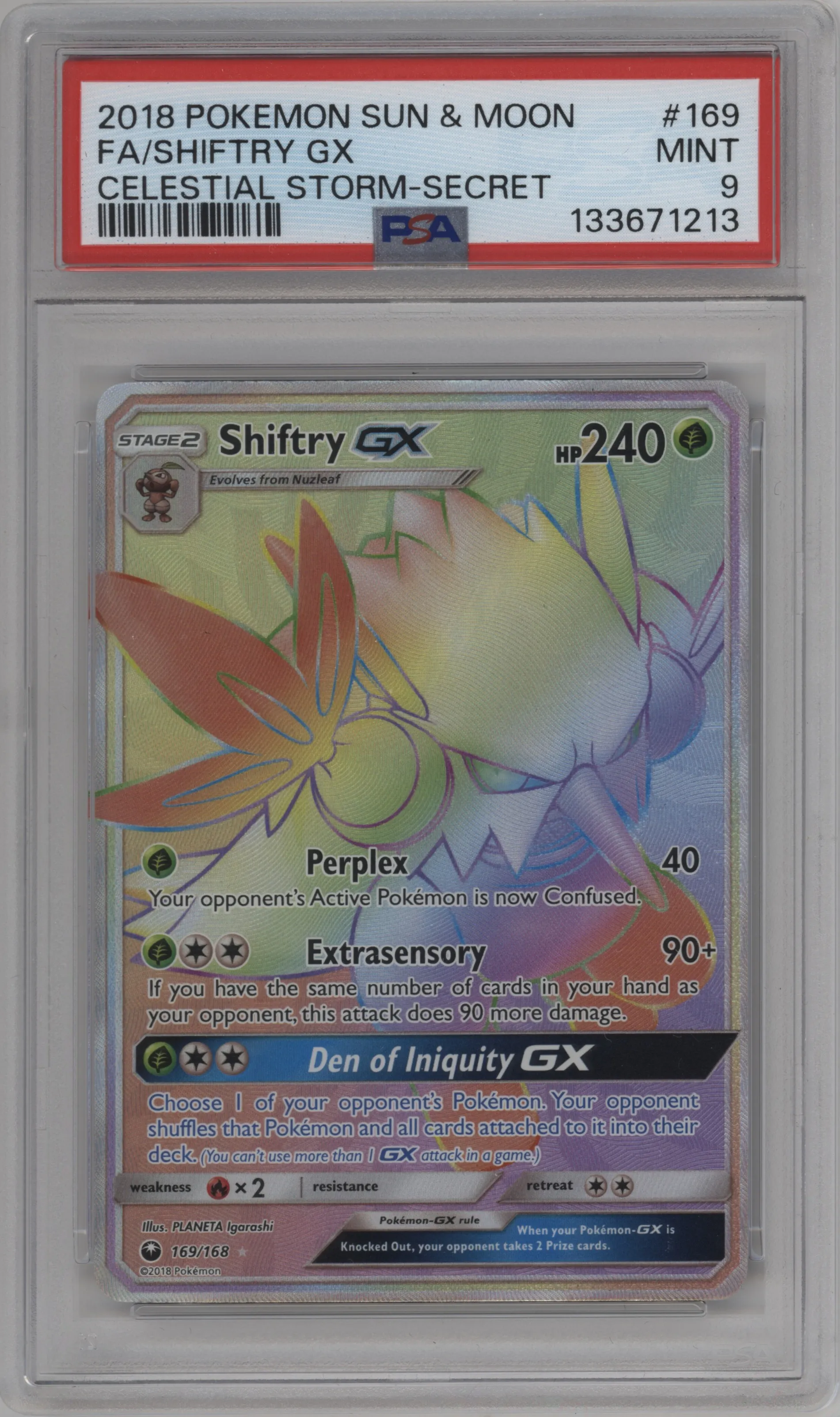 Shiftry GX