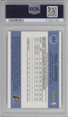 Paul George from the 2010-11 Donruss set graded by PSA and given an overall grade of 8.
