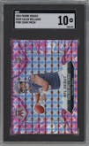 Caleb Williams from the 2024 Panini Mosaic set featuring a Pink Camo parallel graded by SGC and given an overall grade of 10.