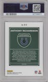 Anthony Richardson from the 2023 Donruss Optic set graded by PSA and given an overall grade of 10.