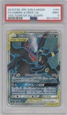 Darkrai/Umbreon GX from the 2019 Pokemon S&M JPN  set graded by PSA and given an overall grade of 9.