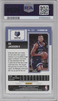 GG Jackson II from the 2023-24 Panini Contenders set graded by PSA and given an overall grade of 8.