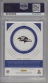 Ray Lewis from the 2022 Panini Honors set graded by PSA and given an overall grade of 10.