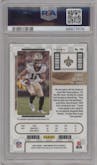 Chris Olave from the 2022 Panini Contenders Optic set featuring a Silver parallel graded by PSA and given an overall grade of 9.