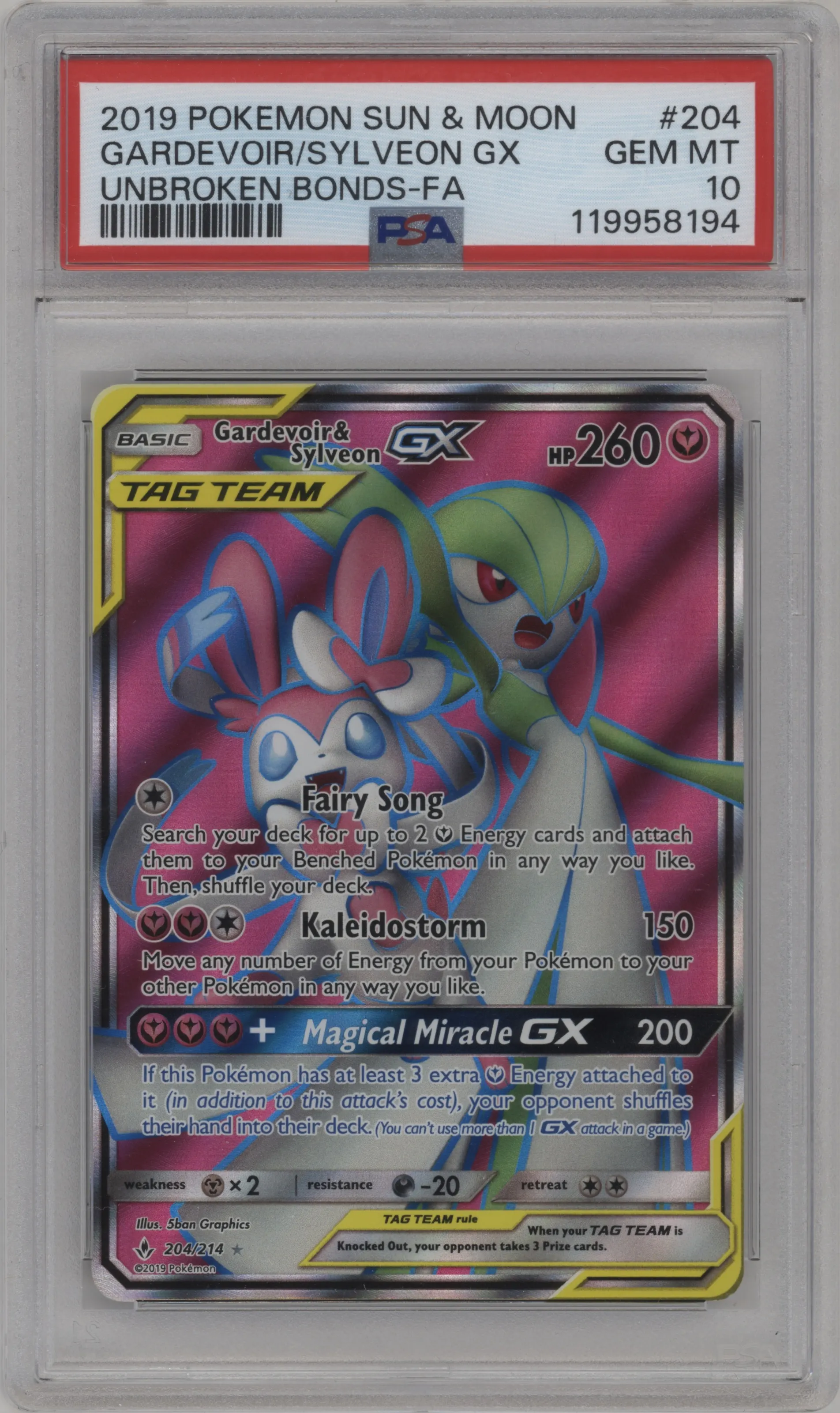 Gardevoir & Sylveon GX
