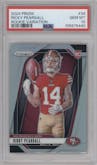 Ricky Pearsall from the 2024 Panini Prizm set graded by PSA and given an overall grade of 10.