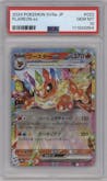 Flareon ex from the 2024 Pokemon SV JPN set graded by PSA and given an overall grade of 10.