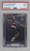 Damian Lillard from the 2012-13 Panini Prizm set graded by PSA and given an overall grade of 9.