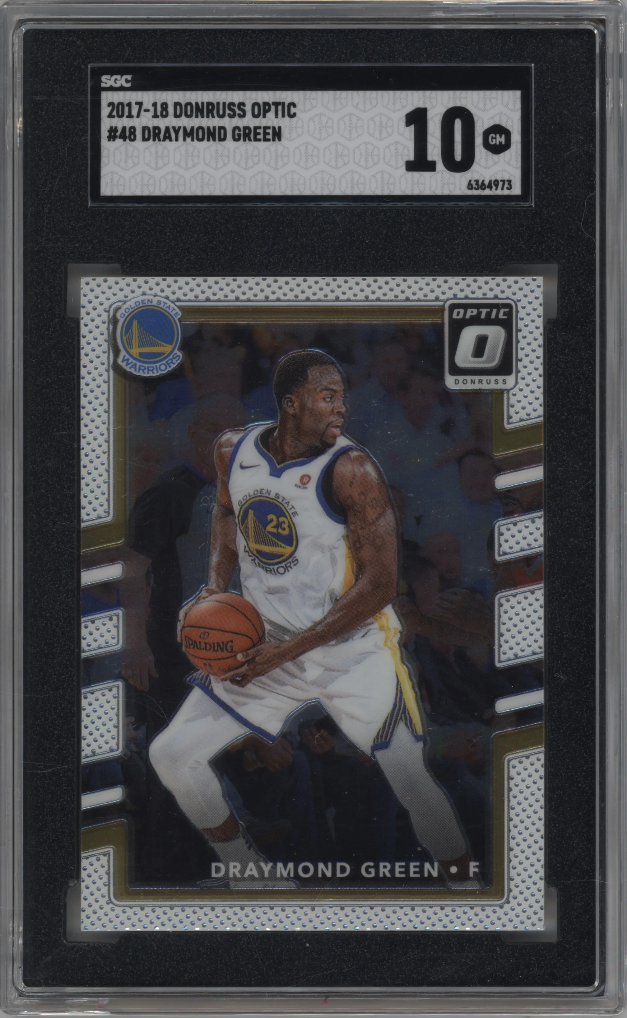 2017 Panini Donruss Optic Draymond Green SGC 10