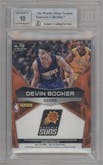 Devin Booker from the 2015-16 Panini Spectra set graded by Beckett and given an overall grade of 9.