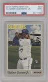 Vladimir Guerrero Jr. from the 2019 Topps Heritage HN set graded by PSA and given an overall grade of 9.