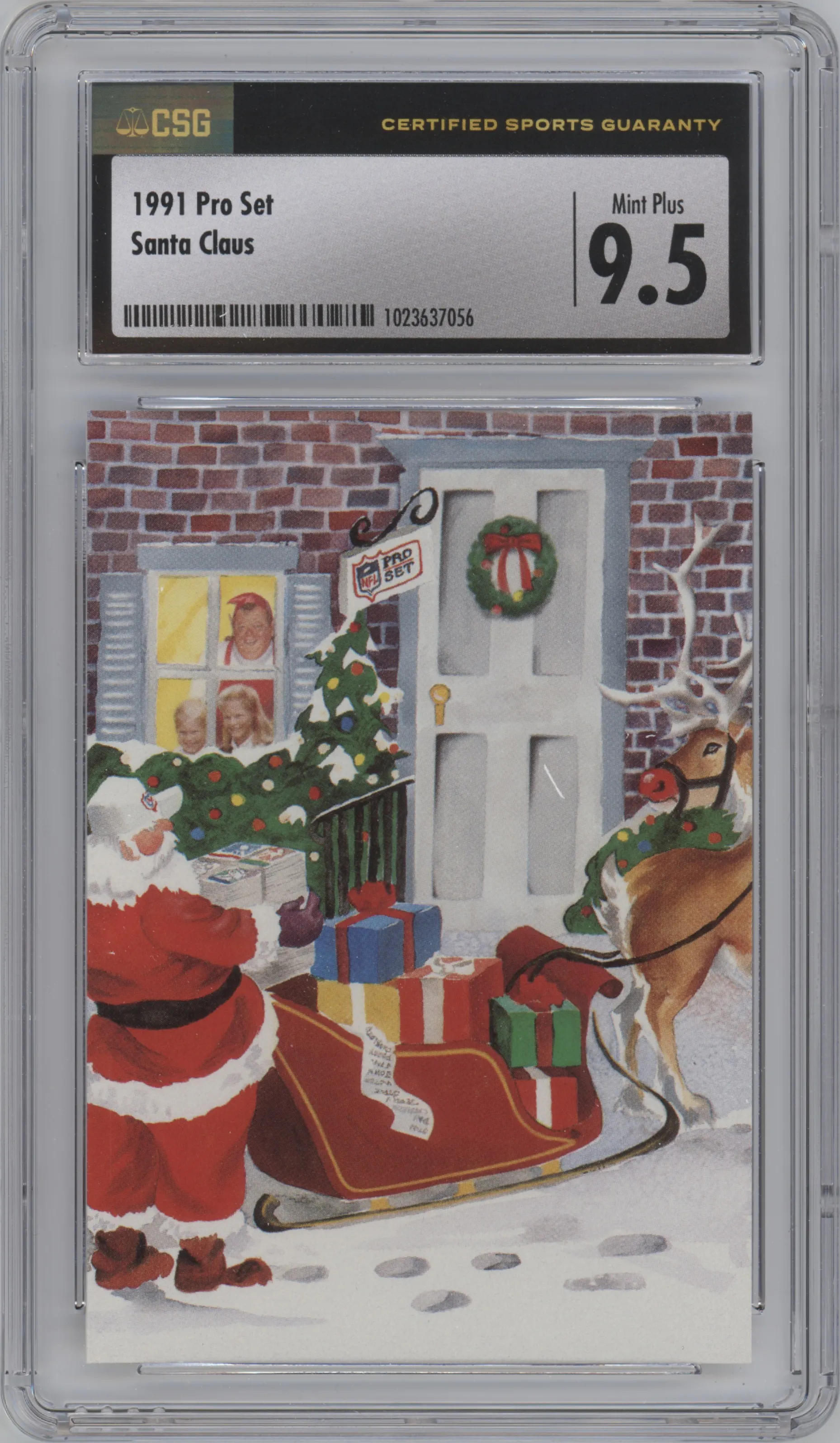 1991 Pro Set Santa Claus #NNO CGC 9.5
