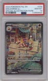 Skeledirge ex from the 2023 Pokemon SV set graded by PSA and given an overall grade of 10.