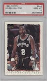 Moses Malone from the 1994-95 Topps set graded by PSA and given an overall grade of 10.