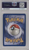 Zapdos from the 1999 Pokemon set graded by PSA and given an overall grade of 7.