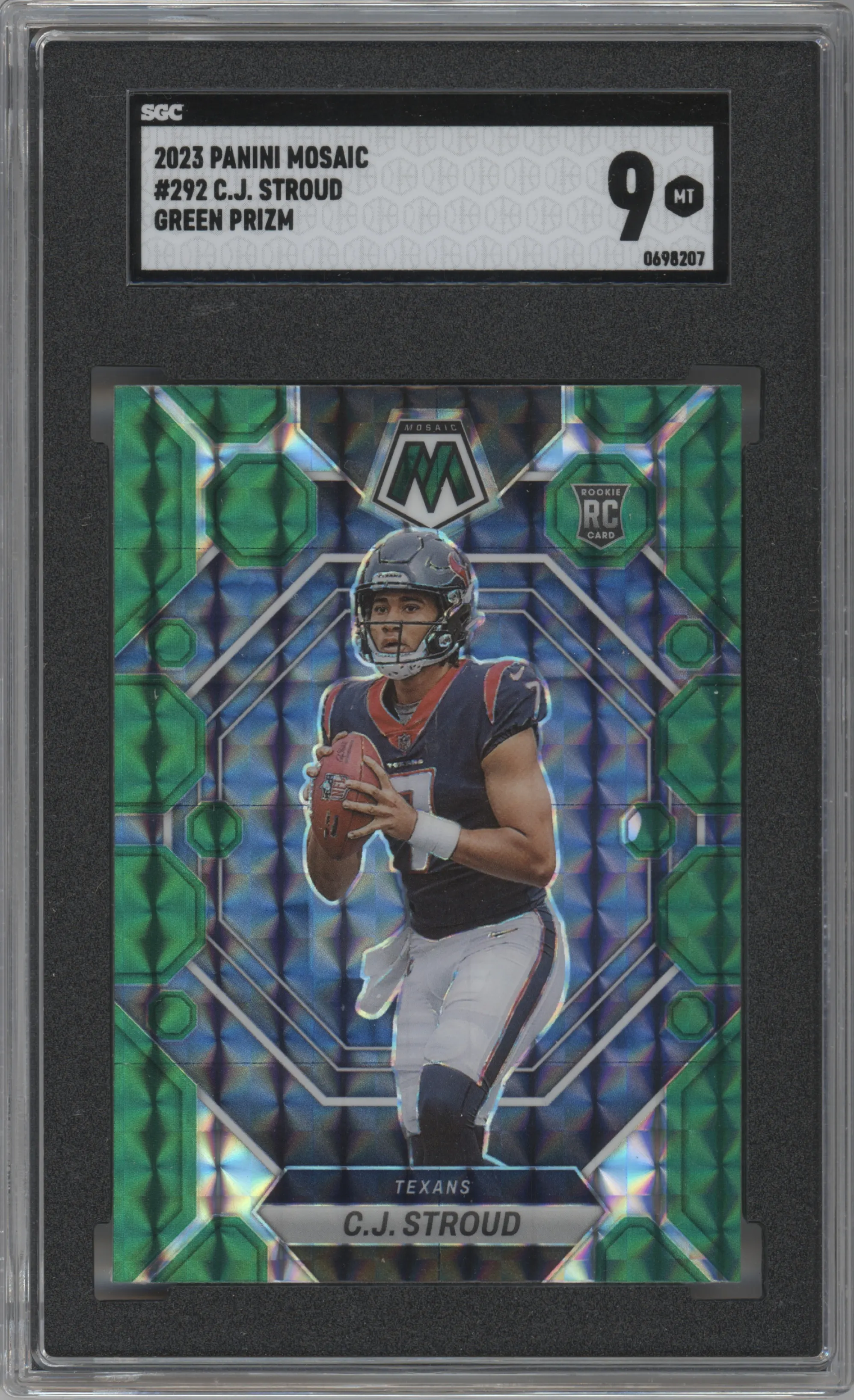 cj stroud graded card 2023 Panini Select #41 Rookie RC Football PSA 10 Gem Mint : Collectibles & Fine Art comes encapsulated in a tamper 2023 Panini Prizm 339 Cj