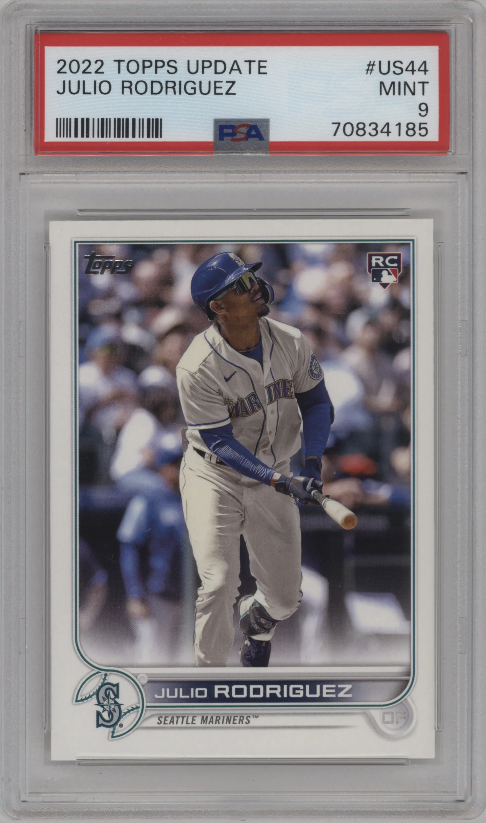 2022 Topps Update Julio Rodriguez #US44 PSA 9