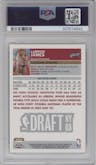 LeBron James from the 2003-04 Topps Chrome set graded by PSA and given an overall grade of 8.