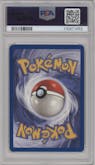 Rainbow Energy from the 2000 Pokemon set graded by PSA and given an overall grade of 8.