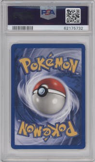 Brock's Onix from the 2000 Pokemon GH set graded by PSA and given an overall grade of 10.