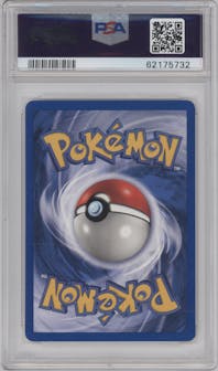 Brock's Onix from the 2000 Pokemon GH set graded by PSA and given an overall grade of 10.