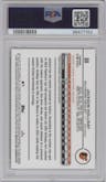 Jackson Holliday from the 2024 Topps Chrome set graded by PSA and given an overall grade of 10.