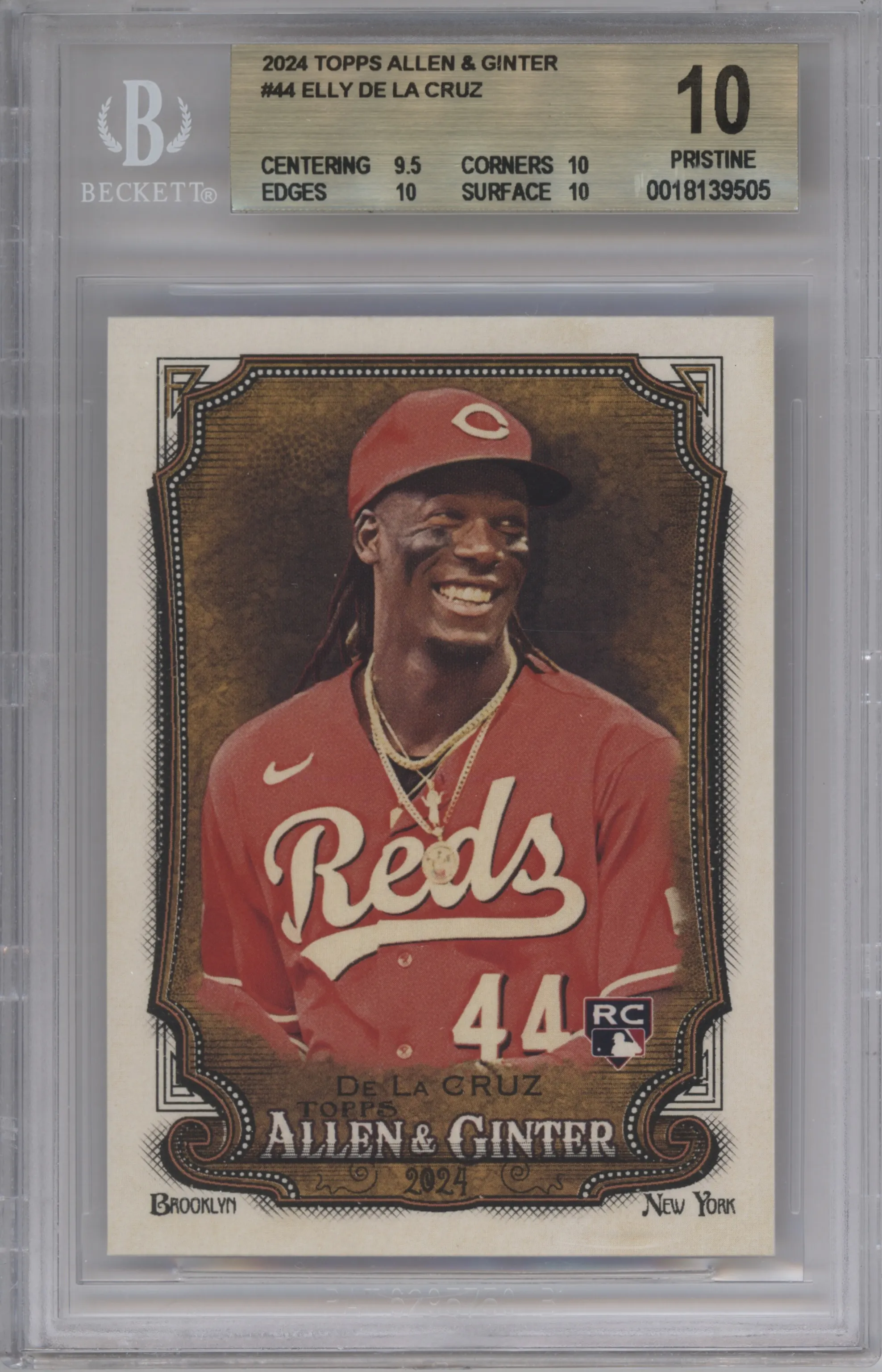 2024 Topps Allen & Ginter Elly De La Cruz BGS 10