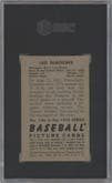 Leo Durocher from the 1952 Bowman set graded by SGC and given an overall grade of 5.