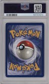 Venusaur from the 1999 Pokemon set graded by PSA and given an overall grade of 9.