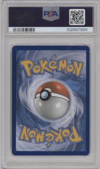M Charizard EX from the 2016 Pokemon XY set graded by PSA and given an overall grade of 10.