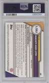 Hailey Van Lith from the 2023-24 Bowman U Chrome Sapphire set graded by PSA and given an overall grade of 10.