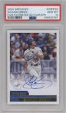 Shawn Green from the 2024 Topps Archives set graded by PSA and given an overall grade of 10.