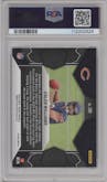 Caleb Williams from the 2024 Panini Mosaic set featuring a Green Mosaic parallel graded by PSA and given an overall grade of 10.