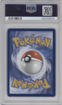 Milotic ex from the 2024 Pokemon SV set graded by PSA and given an overall grade of 9.