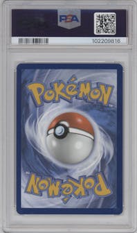 Milotic ex from the 2024 Pokemon SV set graded by PSA and given an overall grade of 9.