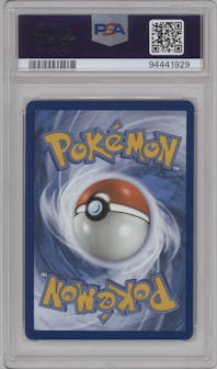 Lugia V from the 2022 Pokemon SWSH set graded by PSA and given an overall grade of 10.