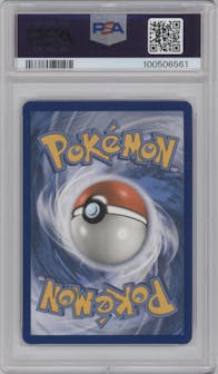 Charizard VMAX from the 2020 Pokemon SWSH set graded by PSA and given an overall grade of 10.