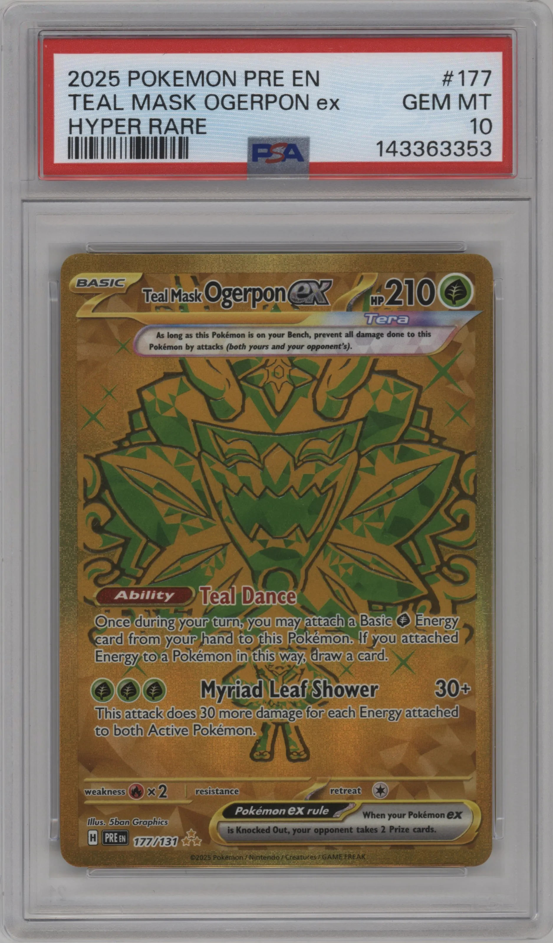 Teal Mask Ogerpon ex