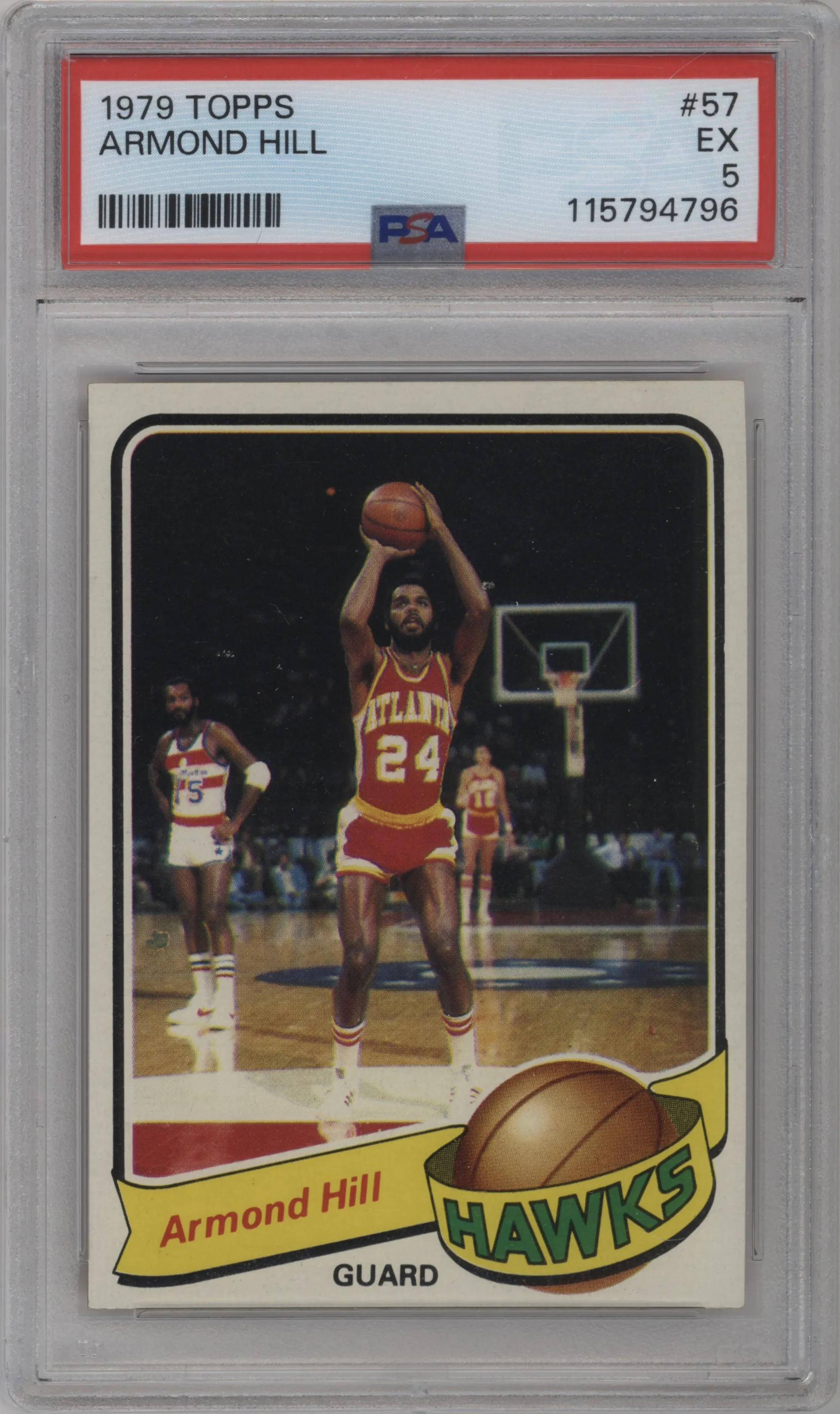 1979 Topps Armond Hill PSA 5