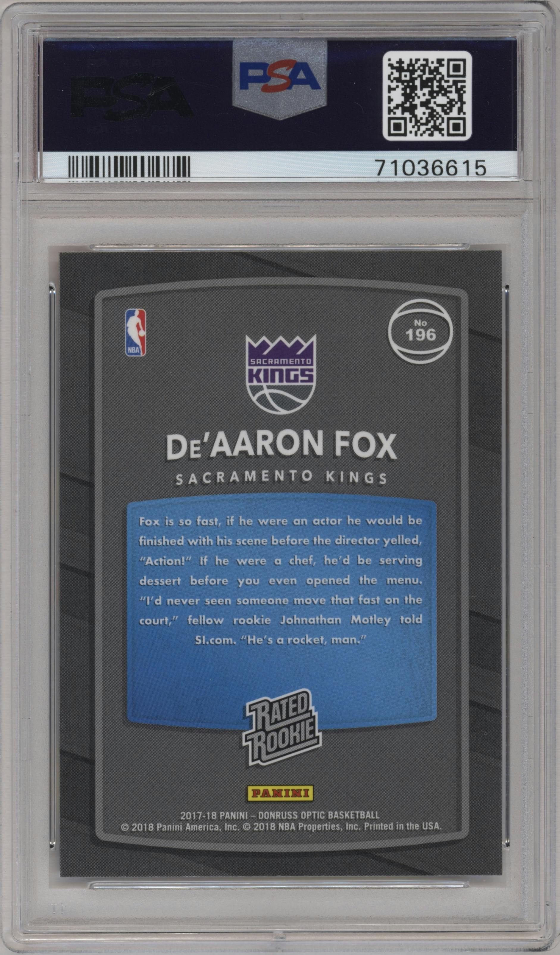 De'Aaron Fox