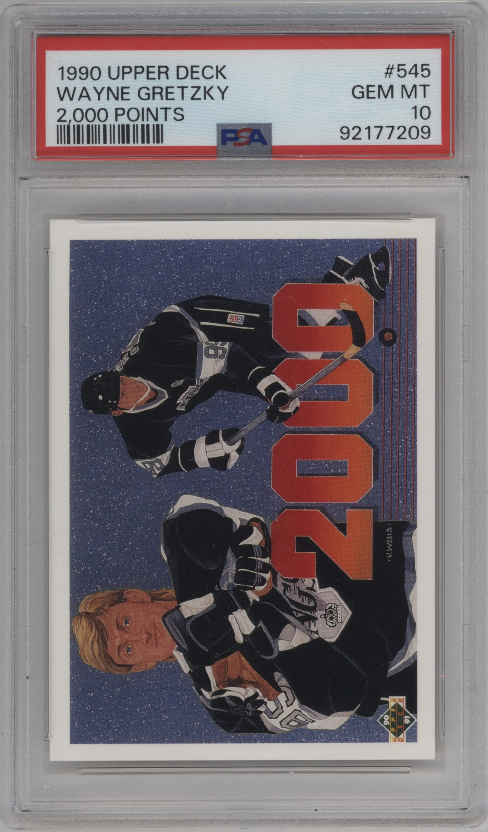 1990 Upper Deck Wayne Gretzky #545 PSA 10