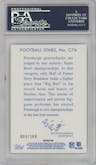 Ben Roethlisberger from the 2009 Topps Chrome set featuring a White Refractor parallel graded by PSA and given an overall grade of 9.
