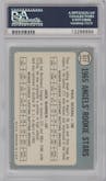 Paul Schaal / Jack Warner from the 1965 Topps set graded by PSA and given an overall grade of 9.