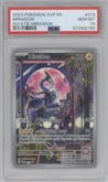 Miraidon from the 2023 Pokemon SV set featuring a Scarlet & Violet Elite Trainer Box (Miraidon) parallel graded by PSA and given an overall grade of 10.
