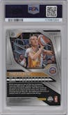 Cameron Brink from the 2024 Panini Prizm WNBA set featuring a Blue Velocity parallel graded by PSA and given an overall grade of 10.