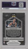Victor Wembanyama from the 2023-24 Panini Mosaic set featuring a Green Mosaic parallel graded by PSA and given an overall grade of 10.